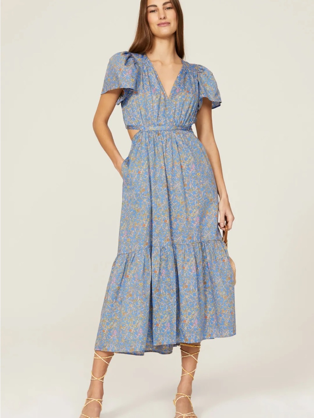 XiRena Gabrielle Cut out Dress